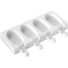 Stampo in silicone (4 cavità ) per Mini Gelato Classico Magnum da Silikomart Stampo in silicone (4 cavità ) per Mini Gelato Classico Magnum da Silikomart