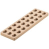 CH020 Kit Cuore 01: Stampo Tritan + Stampo Silicone 24 Cioccolatini Cuori Silikomart CH020 Kit Cuore 01: Stampo Tritan + Stampo Silicone 24 Cioccolatini Cuori Silikomart