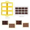 Set CiocCookies Pasqua: tagliapasta in plastica per gallette e Stampo Termoformato per placchette di Cioccolato da Decora