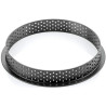Kit Tarte Ring Round 12 cm: set 2 stampi in silicone + 4 anelli tondi per crostate da Silikomart