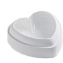Kit Stampo Torta Amore 600 in silicone bianco da Silikomart