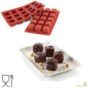Stampo 15 Piccoli Cubi o Small Cube da 3,5 cm in silicone SF105 di Silikomart