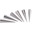 Set 6 Formine Coni Grandi in Latta Ø3,5×12cm – Stampo Professionale Vespa