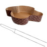 Kit Spillone 62 cm con 5 stampi colomba in carta forno calandrata da 750 g Kit Spillone 62 cm con 5 stampi colomba in carta forno calandrata da 750 g