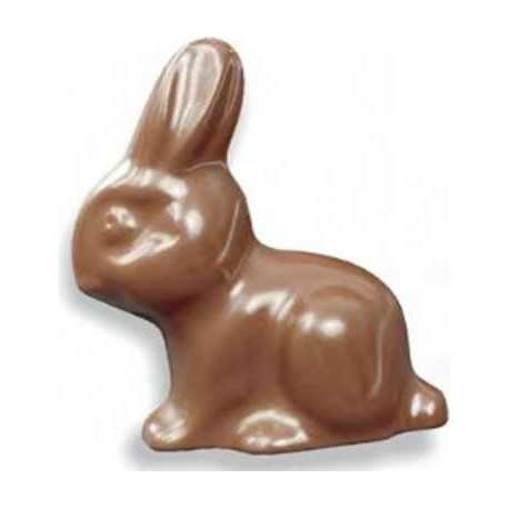 Stampo cioccolato coniglietto da 50 g in policarbonato Stampo cioccolato coniglietto da 50 g in policarbonato