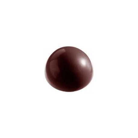 Stampo sfera cioccolato monoporzione di diametro 60 mm peso 35 g o 68 mm peso 40 g in policarbonato