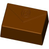 Stampo cremino email: stampo 24 cioccolatini da 10 g con decoro bustina con la @ della email Stampo cremino email: stampo 24 cioccolatini da 10 g con decoro bustina con la @ della email