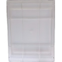 Stampo tavoletta rettangolare 1 Kg: per tavoletta di cioccolato lunga 29 cm, larga 25 cm ed alta 1,6 cm in policarbonato