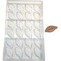 Stampo Fogliolina: stampo cioccolato in policarbonato 24 foglie da 5 cm, 3 g