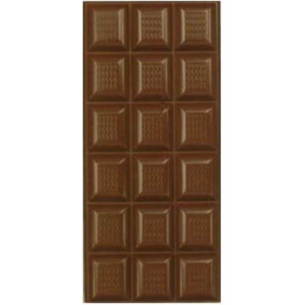 Stampo Cioccolato Tavoletta onda dal peso 100 g e lunga 15 cm