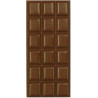 Stampo Cioccolato Tavoletta onda dal peso 100 g e lunga 15 cm