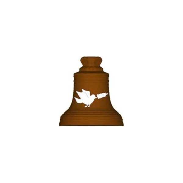 Stampo campana 50 g, stampo in policarbonato a forma campana di cioccolato