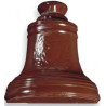 Stampo campana 100 g, stampo in policarbonato a forma campana di cioccolato Stampo campana 100 g, stampo in policarbonato a forma campana di cioccolato