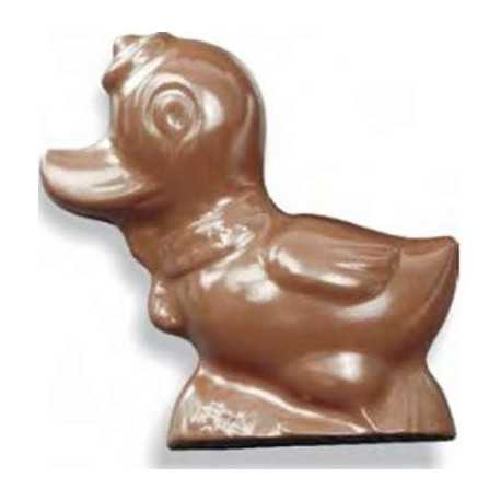 Stampo papero 100 g, stampo in policarbonato a forma di papero di cioccolato Stampo papero 100 g, stampo in policarbonato a forma di papero di cioccolato