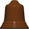 Stampo Campanella 50 g: stampo cioccolato in policarbonato per campanella di diametro 8 cm ed altezza 8 cm