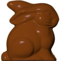 Stampo in Policarbonato per Coniglio di Cioccolato (250g) – 2 Cavità (16,4×H17cm)
