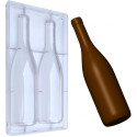 Stampo Cioccolato Bottiglia alta 312 mm e larga 82 mm in policarbonato