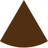 Tavoletta spicchio 80 g stampo policarbonato 4 spicchi di cioccolato 11x11xh1,1 cm Tavoletta spicchio 80 g stampo policarbonato 4 spicchi di cioccolato 11x11xh1,1 cm