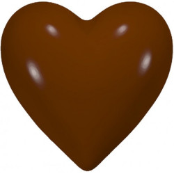 Stampo cioccolato cuore 16 cm 200 g in policarbonato