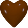 Stampo cioccolato cuore 16 cm 200 g in policarbonato