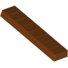 Stampo cioccolato torroncino o barretta rettangolare da 100 g lunga 19 cm in policarbonato