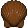 Stampo cioccolato Conchiglia Marina 10 g grande 34 x 33 x h 15 mm in policarbonato Stampo cioccolato Conchiglia Marina 10 g grande 34 x 33 x h 15 mm in policarbonato
