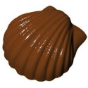 Stampo cioccolato Conchiglia Marina 10 g grande 34 x 33 x h 15 mm in policarbonato