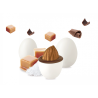 Maxtris Mandorla Salata e Caramello, confetti bianchi da 1 Kg., i cioco-mandorla Maxtris confetti per confettata Maxtris Mandorla Salata e Caramello, confetti bianchi da 1 Kg., i cioco-mandorla Maxtris confetti per confettata
