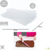 10 Fogli in Pvc per alimenti 30 cm x 40 cm e spessore di 150 mycron, fogli acetato da Decora
