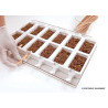 Stampi gelato Chocostick da Silikomart: 2 stampi silicone + 1 Vassoio 30x40 cm + 50 bastoncini Stecco in legno di faggio Stampi gelato Chocostick da Silikomart: 2 stampi silicone + 1 Vassoio 30x40 cm + 50 bastoncini Stecco in legno di faggio