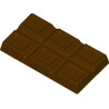 Stampo Cioccolato Tavoletta dal peso 10 g e lunga 55 cm, larga 3 cm