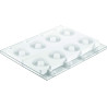 Set 2 Stampi gelato Donuts da Silikomart + 1 Vassoio + 50 bastoncini stecco in plastica Set 2 Stampi gelato Donuts da Silikomart + 1 Vassoio + 50 bastoncini stecco in plastica