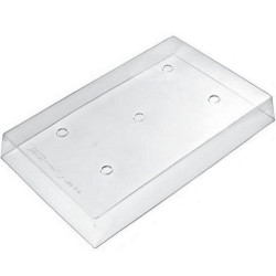 Coperchio I-Gloo 8.5 Trasparente  600 x 400 h 85 mm in policarbonato da Silikomart