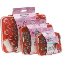 Bocchette per Decorazione in Acciaio Inox Silikomart (26/52 Pz) – Scatola Completa di Beccucci ed Adattatori per Sac à Poche