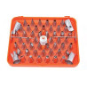Set di 52 bocchette piccole o punte piccole per decorazione in acciaio inox da Silikomart