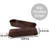 800 Pirottini Marroni Eclair in carta da forno da 135 x 35 h 25 mm da Decora 800 Pirottini Marroni Eclair in carta da forno da 135 x 35 h 25 mm da Decora