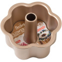 Angel food fiore Decora stampo chiffon cake fiore in metallo antiaderente rose gold line