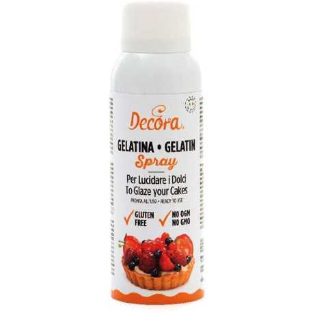 Gelatina spray pronta all'uso da 125 ml di Decora