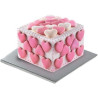 Da 20 a 45 cm vassoio sottotorta Quadrato argento alto 1 cm Silikomart Da 20 a 45 cm vassoio sottotorta Quadrato argento alto 1 cm Silikomart