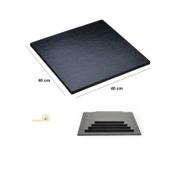 Da ø20 a ø45 cm sottotorta cartone nero tondo Silikomart vassoio torta rigido h1 cm