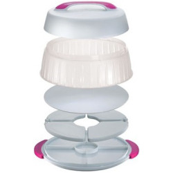 Portadolci termico con vassoio ø32 cm Silikomart