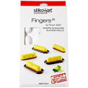Stampo in Silicone Fingers 30 in silicone più cutter e 12 vassoi da Silikomart