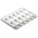 Set 2 Stampi gelato Magnum Classic da Silikomart + 1 Vassoio + 50 bastoncini Stecco in legno di faggio