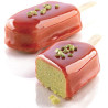 Set 2 Stampi gelato Magnum Classic da Silikomart + 1 Vassoio + 50 bastoncini Stecco in legno di faggio Set 2 Stampi gelato Magnum Classic da Silikomart + 1 Vassoio + 50 bastoncini Stecco in legno di faggio