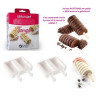 Kit 2 stampi per gelato Tango in silicone da Silikomart