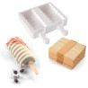Kit 2 stampi per gelato Tango in silicone da Silikomart