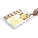 Classico Silikomart:: stampo in silicone per gelato biscotto classico con vassoio
