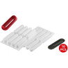 Kit Éclair 120 stampo in silicone per dessert lungo 13 cm con cutter e piattini da Silikomart Kit Éclair 120 stampo in silicone per dessert lungo 13 cm con cutter e piattini da Silikomart