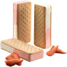 Slim Silikomart: stampo silicone gelato biscotto sottile su vassoio Slim Silikomart: stampo silicone gelato biscotto sottile su vassoio