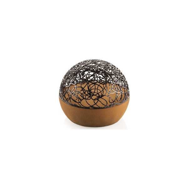 Kit Choco Globe o globo con decoro di cioccolato per torte da 15 cm h 5 cm da Silikomart